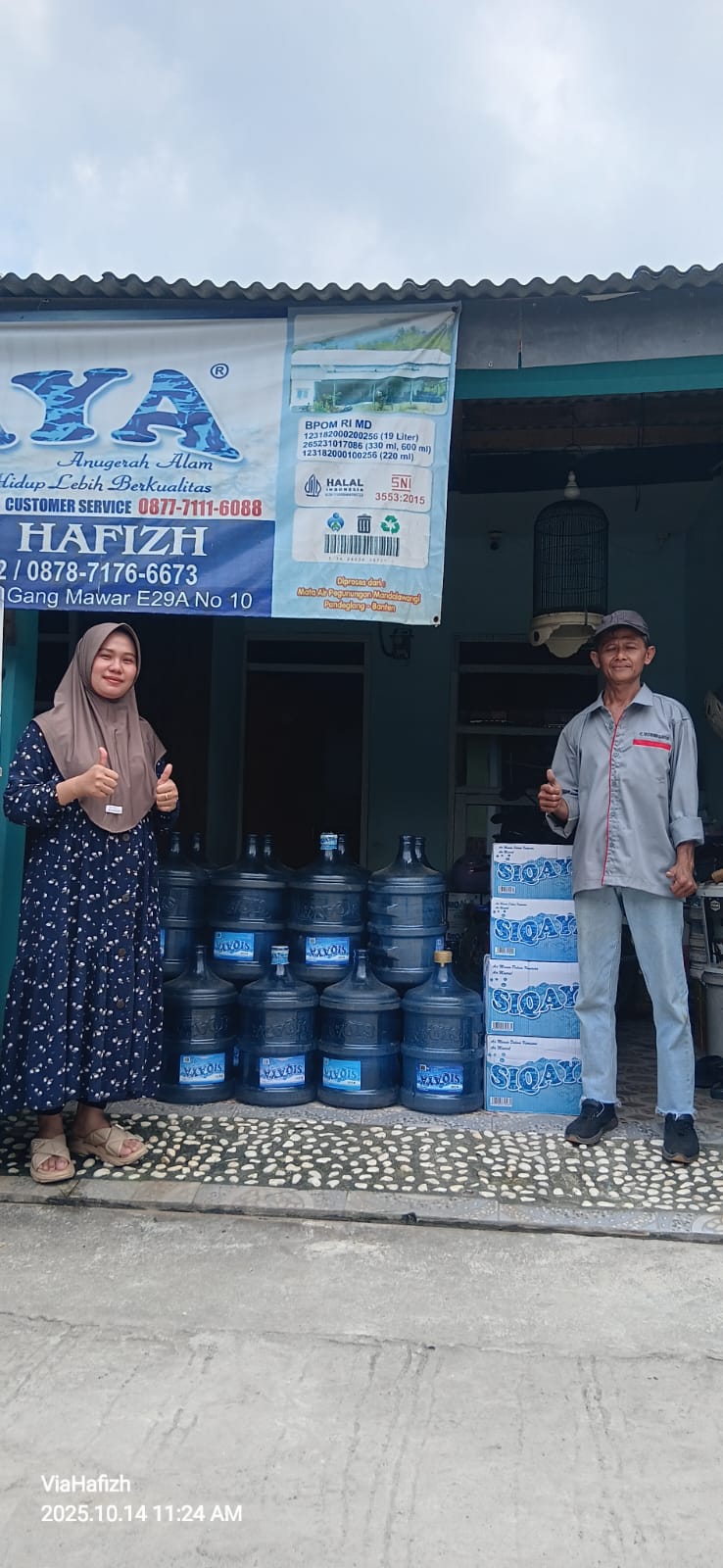 Produksi Air Minum Dalam Kemasan Siqaya Higienis