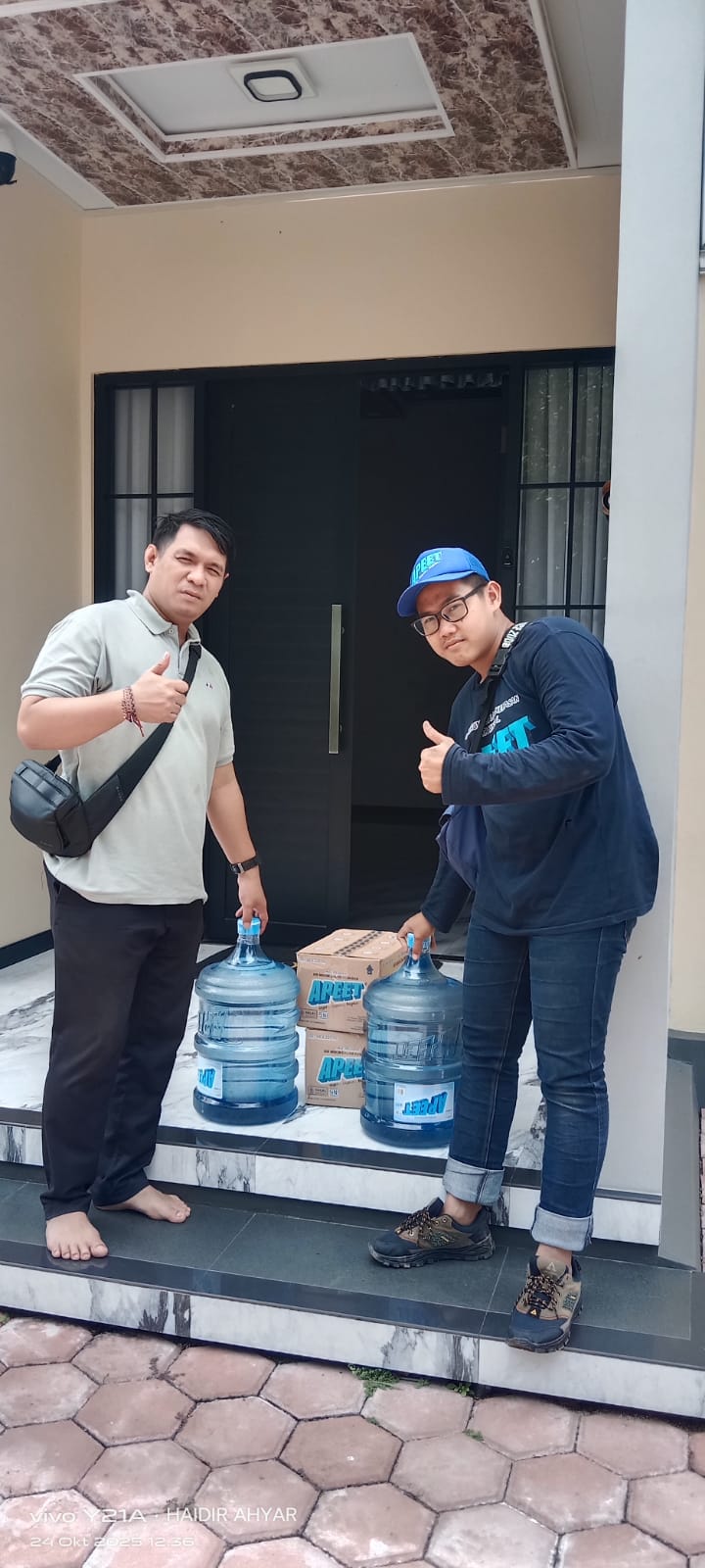 Distribusi Air Minum Gelas Siqaya untuk Event